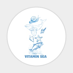 Vitamin Sea - Vintage 90s Tattoo Sea Magnet